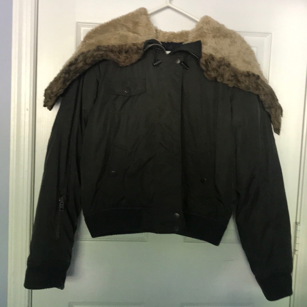 American Eagle Outfitters Hooded Puffer Jacket